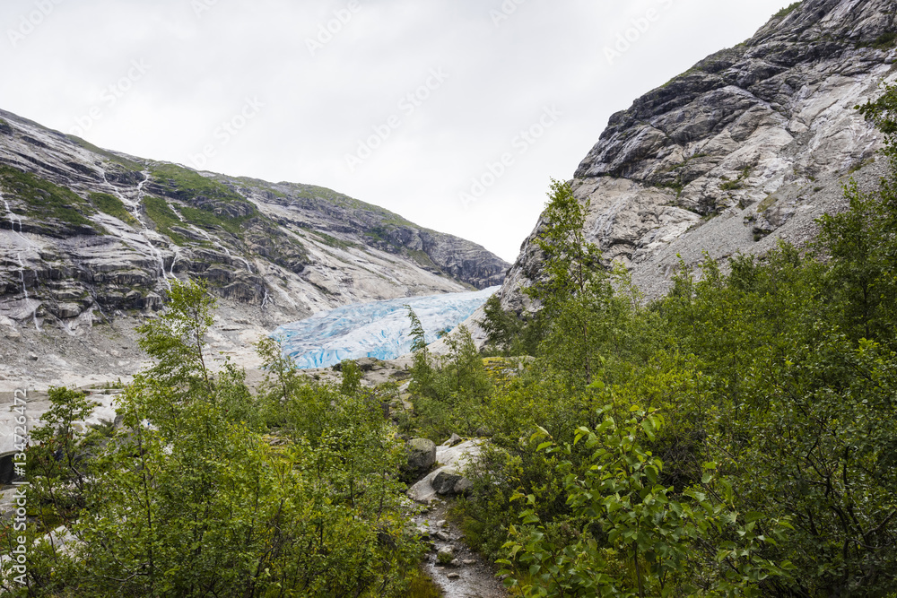 View On The Nigardsbreen Glacier