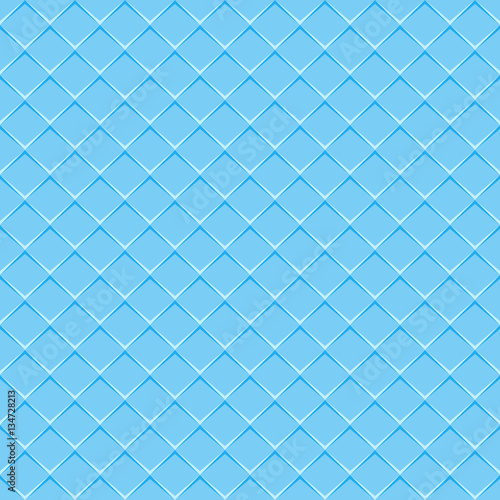 Rhombuses blue seamless background