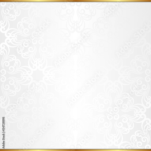 glossy background with vintage pattern
