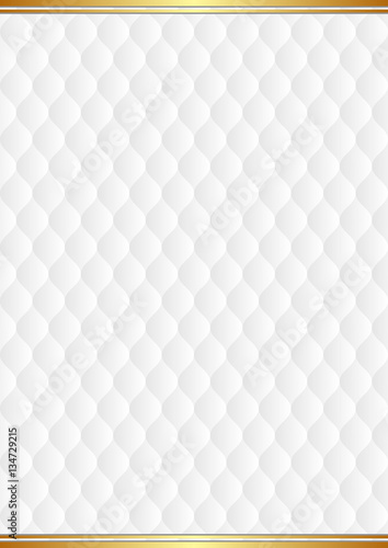 white background with decorative pattern
