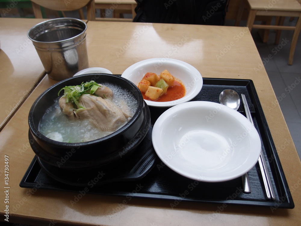 Korean chicken soup Korean chicken soup