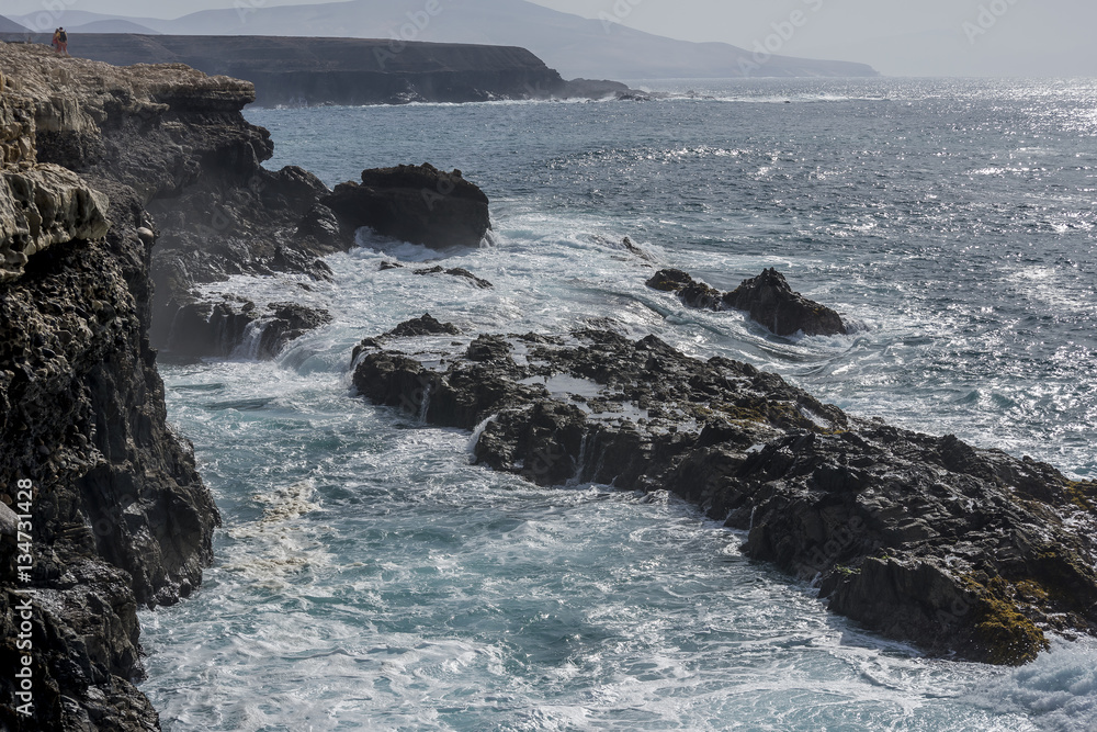 Fototapeta premium Ajuy, Fuerteventura, Wyspy Kanaryjskie