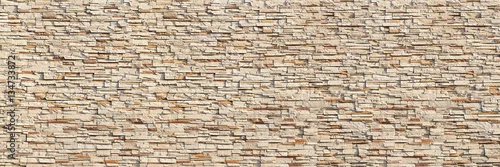 Panel kuchenny z motywem horizontal modern brick wall for pattern and background