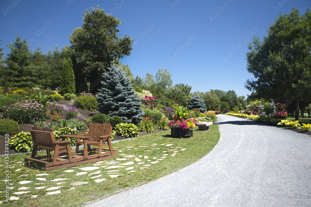 Lovely Garden at Rouyn With Footpath