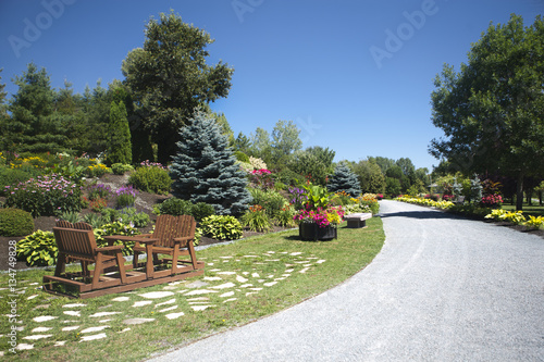 Lovely Garden at Rouyn With Footpath photo