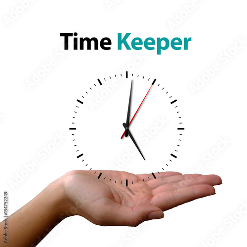 Clock in Hand - Time Keeper