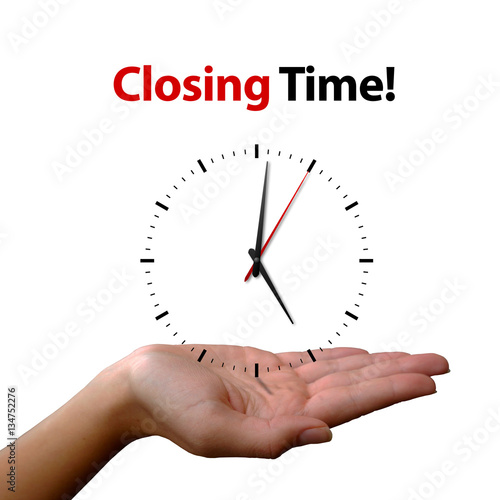 Closing Time - Business Clock