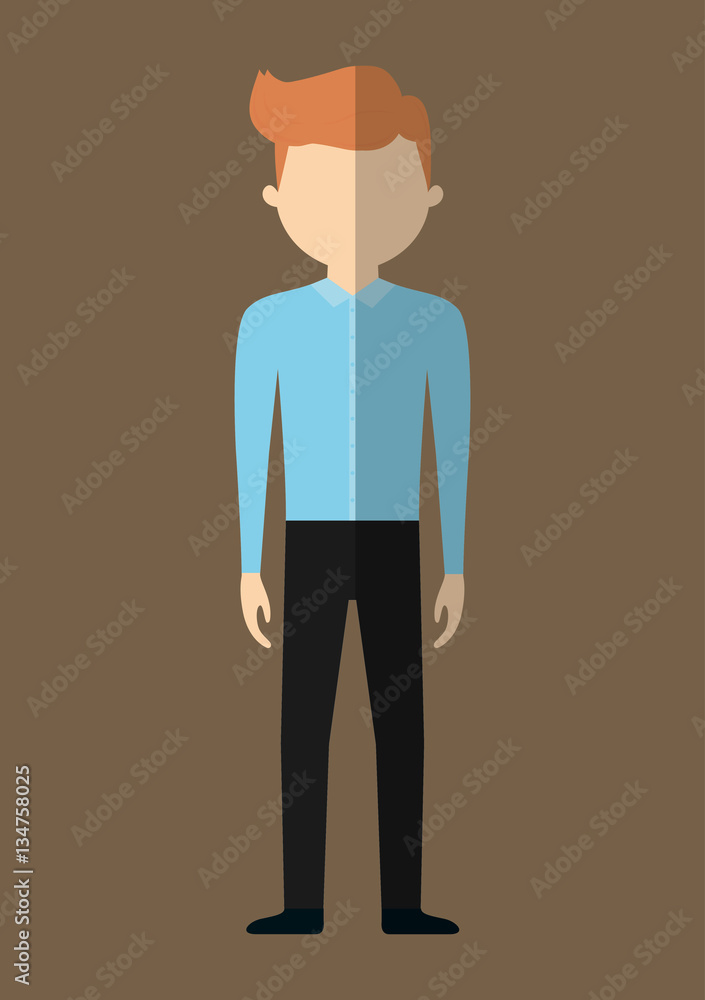 faceles male avatar icon image vector illustration design faceles male avatar icon image vector illustration design