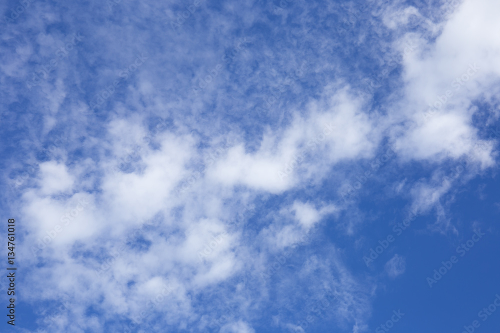 Obraz premium Blue Sky with Cloud background