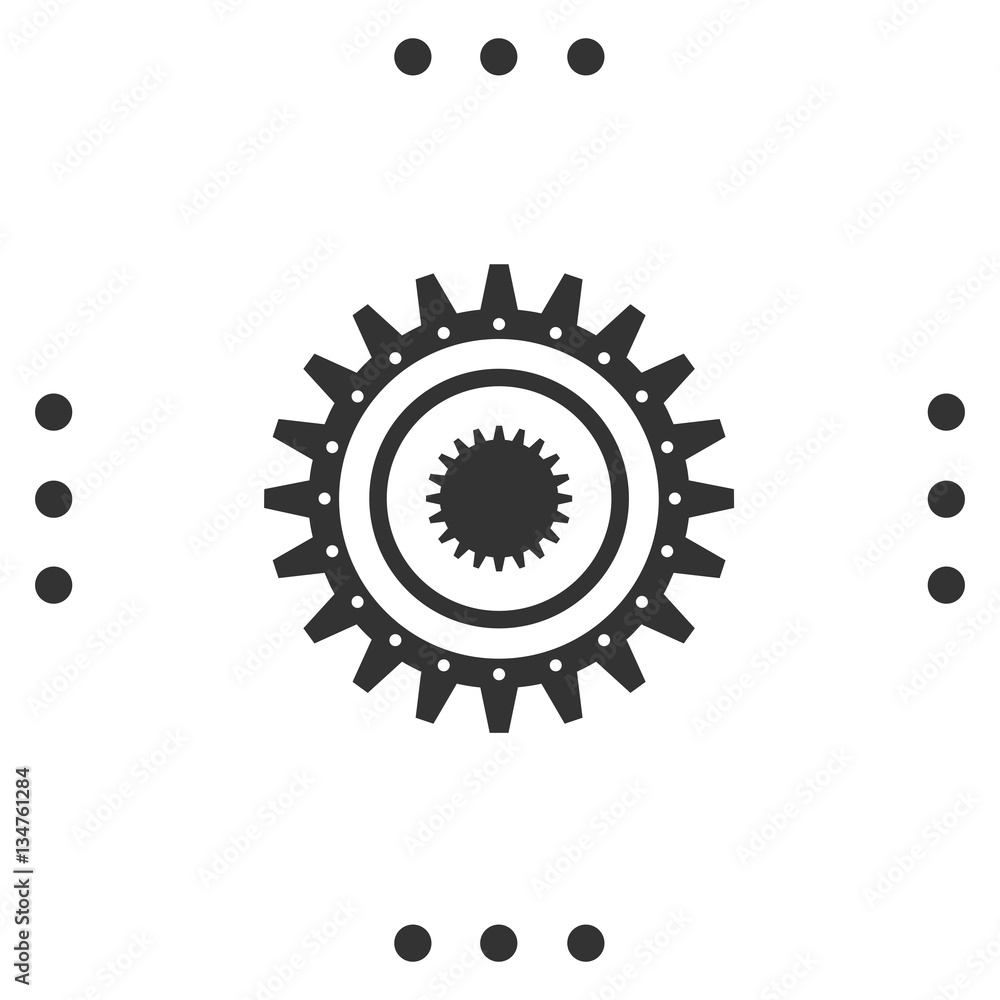Business design icon over white background Business design icon over white background