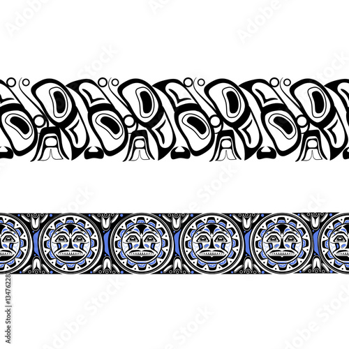 abstract red background native north american