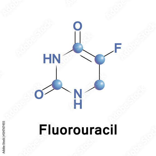 Fluorouracil is a medication used to treat cancer of colon, esophagus, stomach, pancreas, breast, cervix. Also is used for actinic keratosis and basal cell carcinoma. photo
