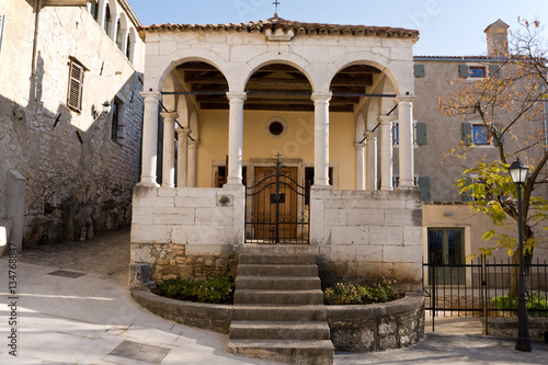 Fototapeta Naklejka Na Ścianę i Meble -  The Church of St. Anthony in the Orsera (Vrsar) , Croatia