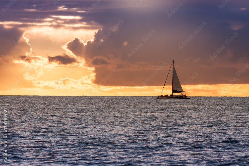 Hawaiian Sailboat