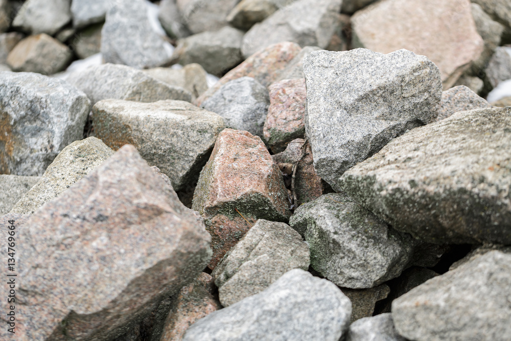 stone texture,  background , gray stones in the park