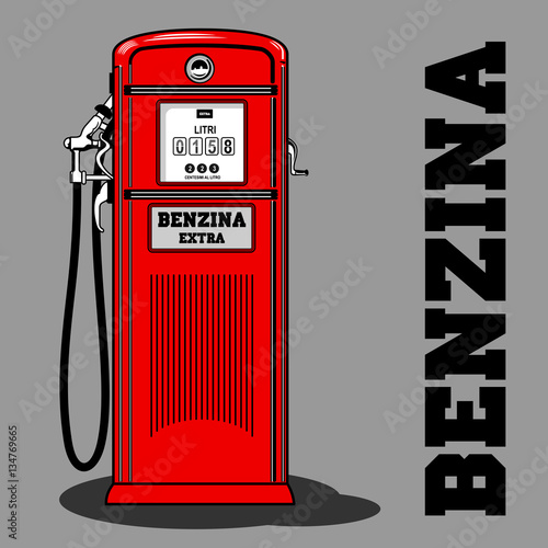 vintage gas stations