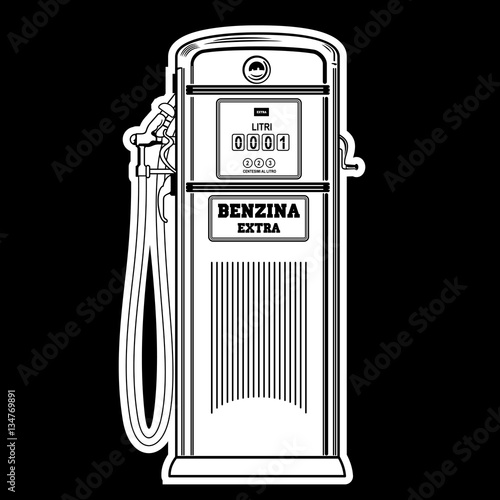 vintage gas stations