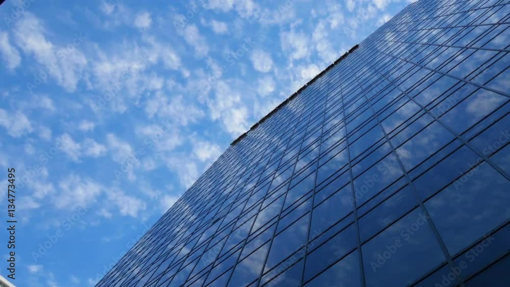 Two videos of skyscraper in 4K. Two high quality videos of skyscraper in 4K Two videos of skyscraper in 4K. Two high quality videos of skyscraper in 4K