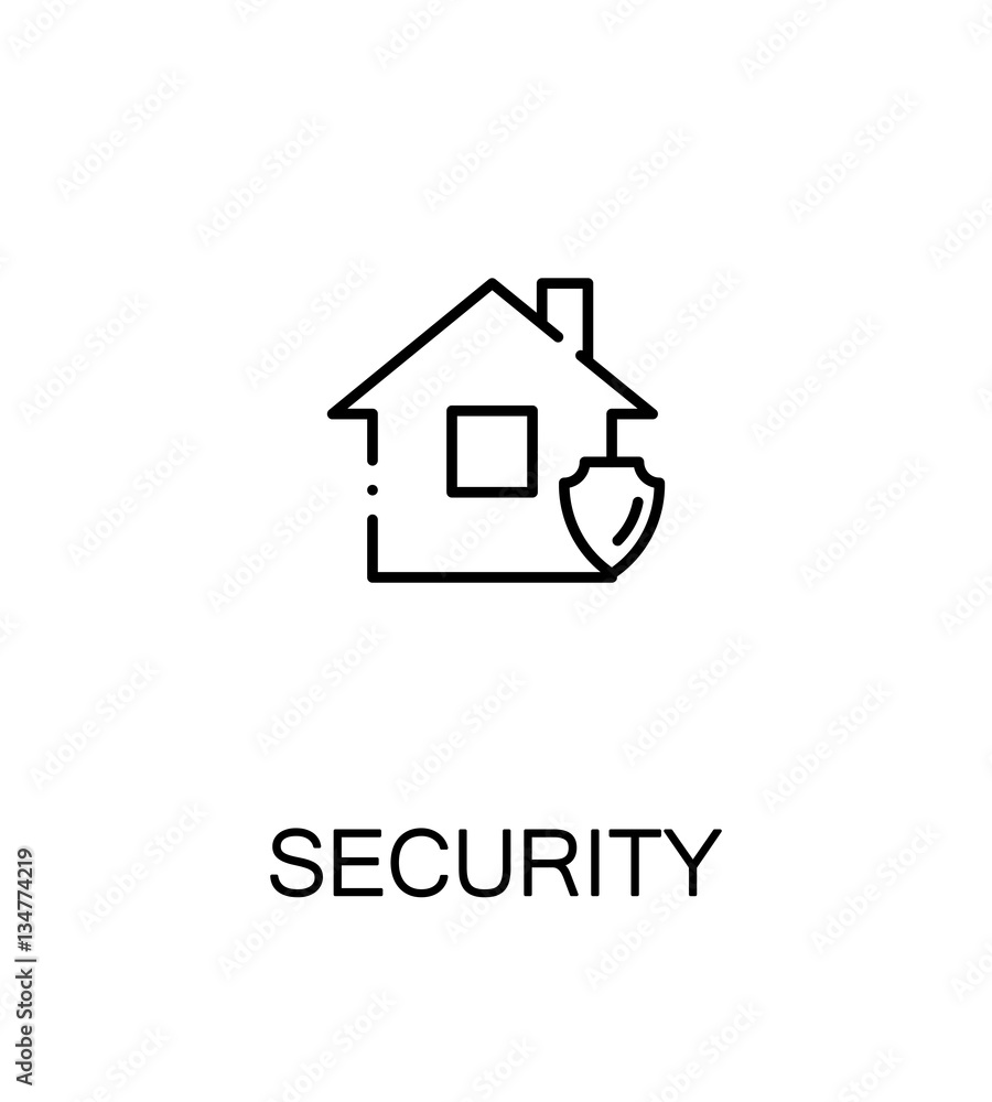 Security flat icon Security flat icon