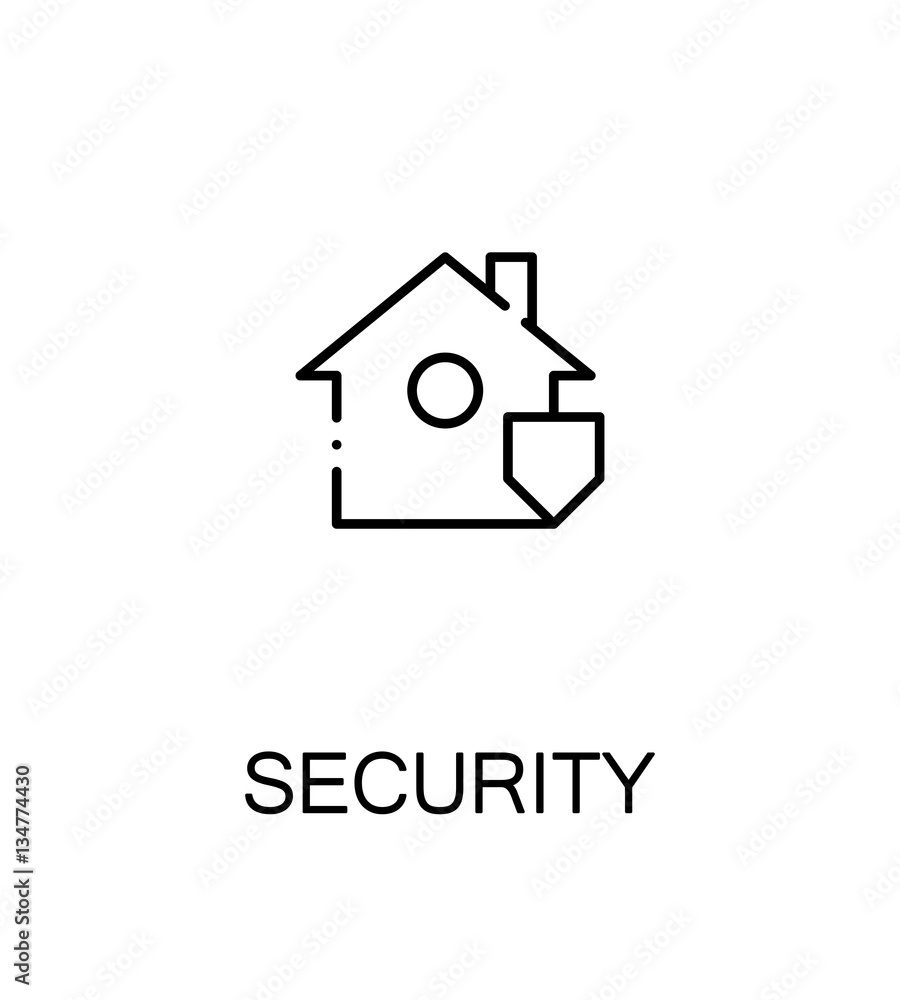 Security flat icon Security flat icon