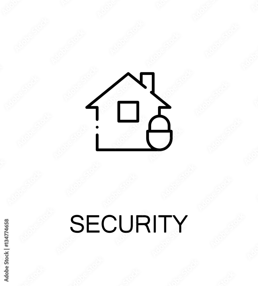 Security flat icon Security flat icon