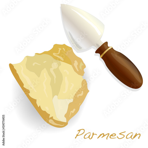 parmesan cheese image isolated artwork