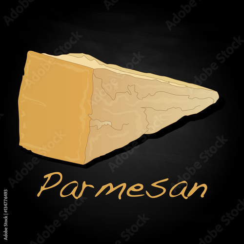 parmesan cheese image isolated artwork