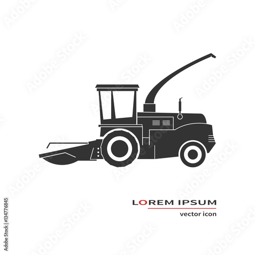 Forage harvester icon