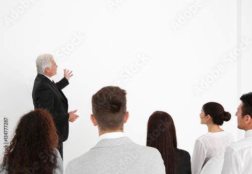 Business training concept. ...