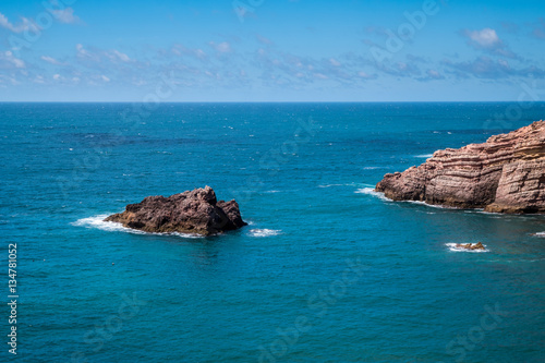 Portugal - Rock in the Atlantic ocean