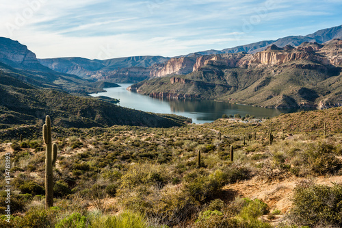Apache Lake, Tonto Basin, Apache Trail, AZ photo