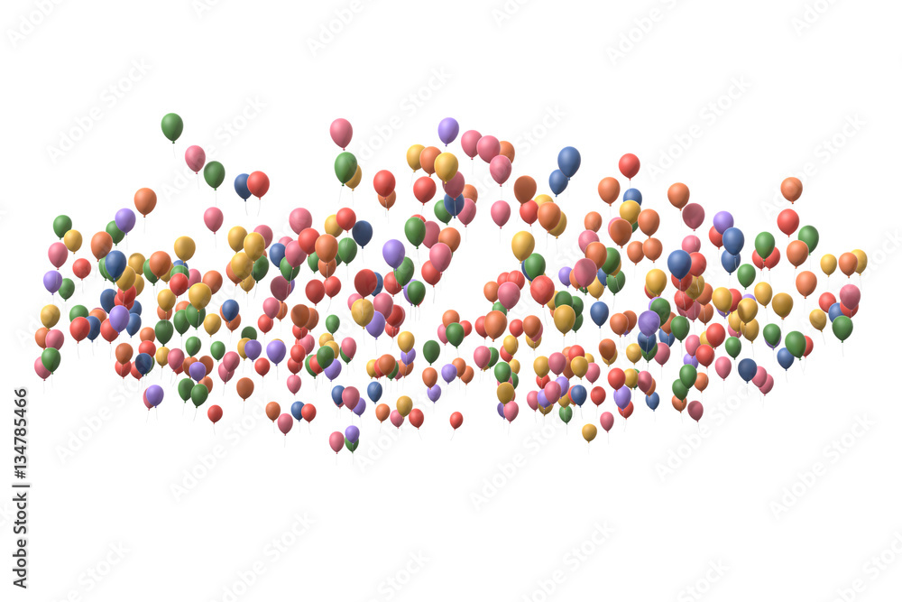 Colorful Balloons in Air Colorful Balloons in Air