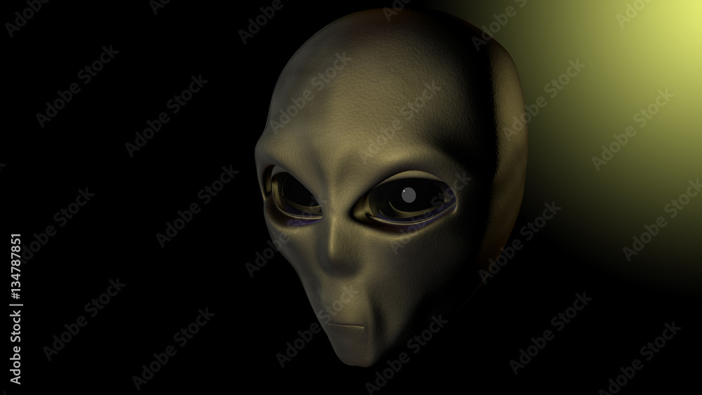 Alien 3d render Alien 3d render