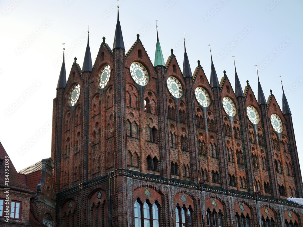 Fototapeta premium Rathaus Stralsund