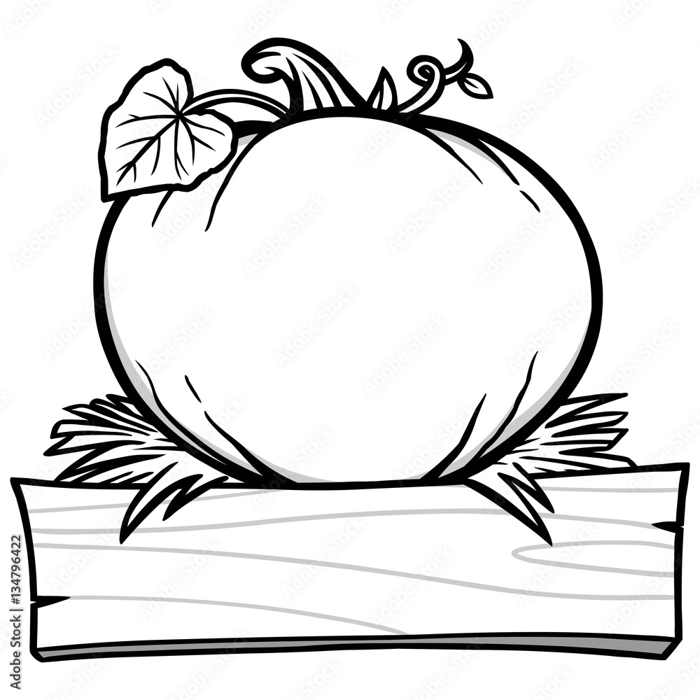 Fototapeta premium Fall Festival Fun Illustration