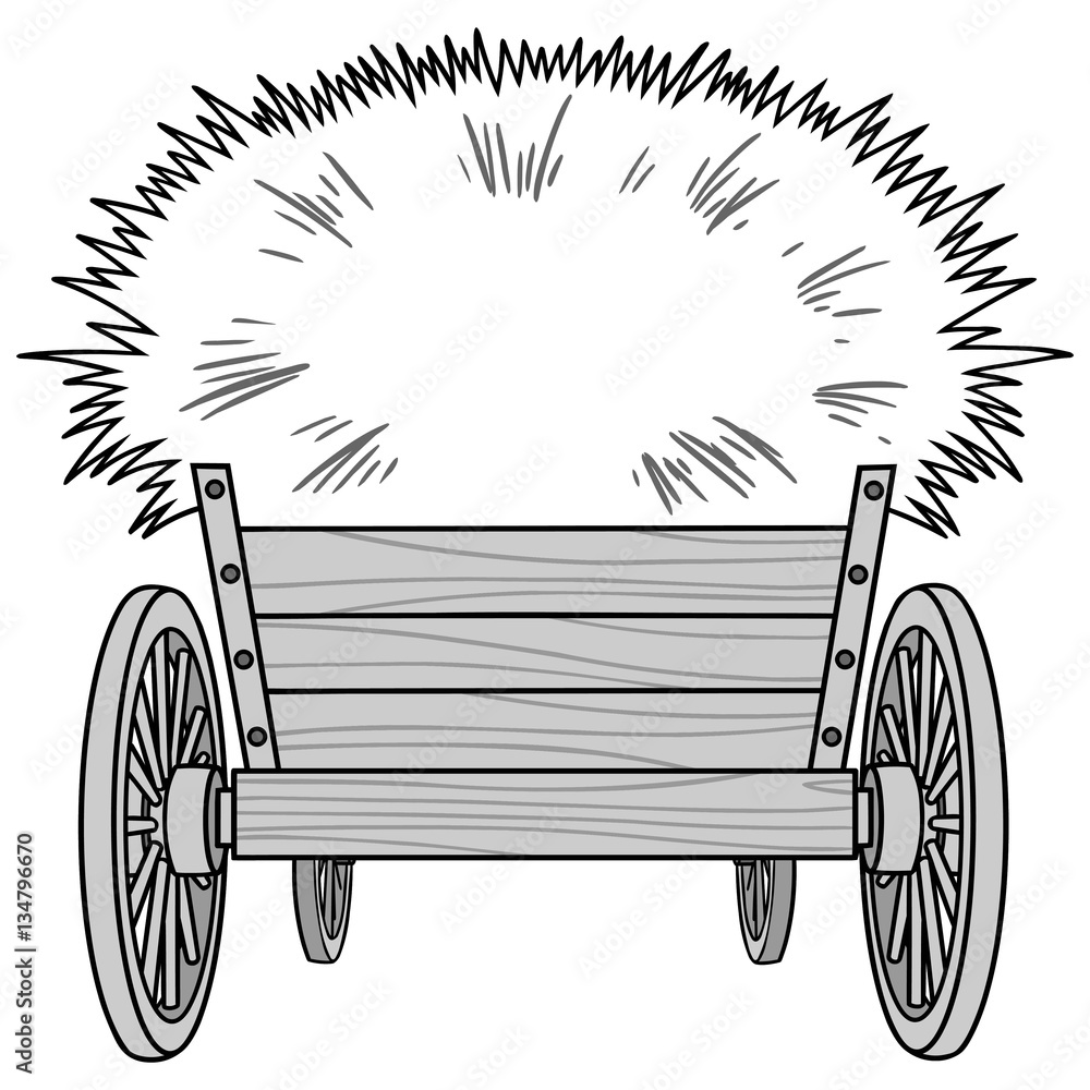 Hay Ride Clip Art