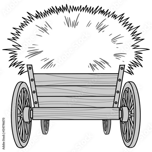 Hayride Illustration