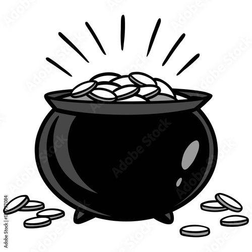 Pot of Gold Illustration