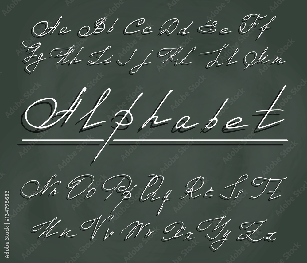 handwriting font with elegant swirls handwriting font with elegant swirls