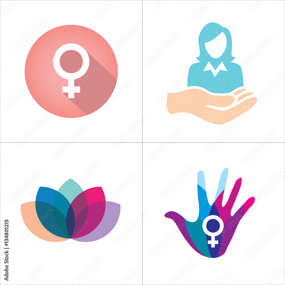 Fototapeta premium Women's Health Services Icon