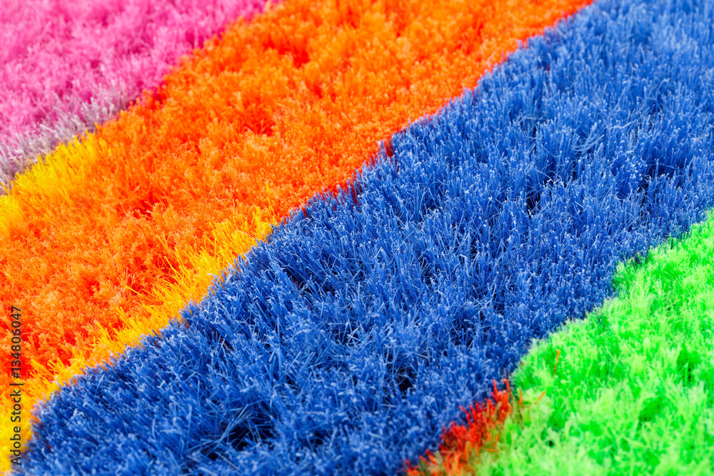 Colorful brooms