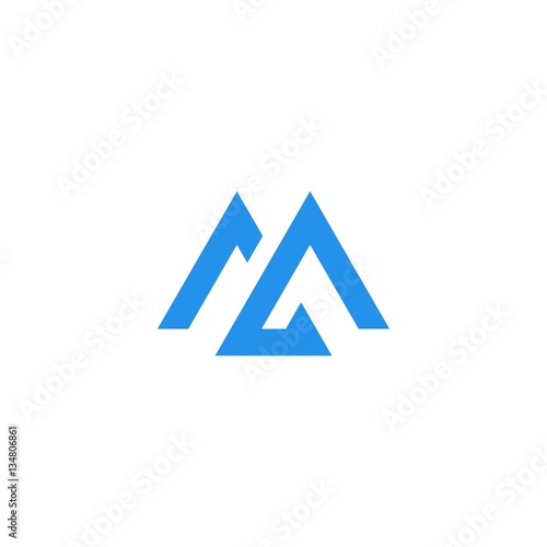 M logo icon monogram