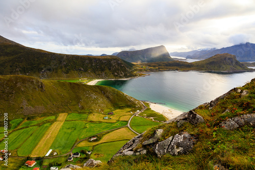 Lofoten Beaches View From Mannen Mountain - Lofoten Islands photo