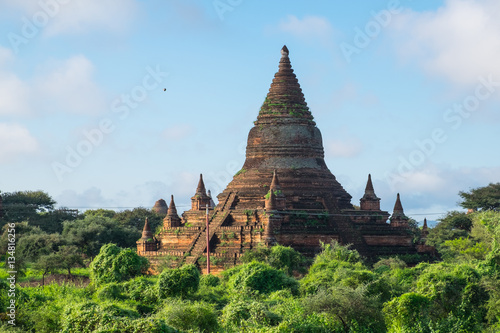 Old pagoda in Bagan ancient city, Mandalay, Myanmar