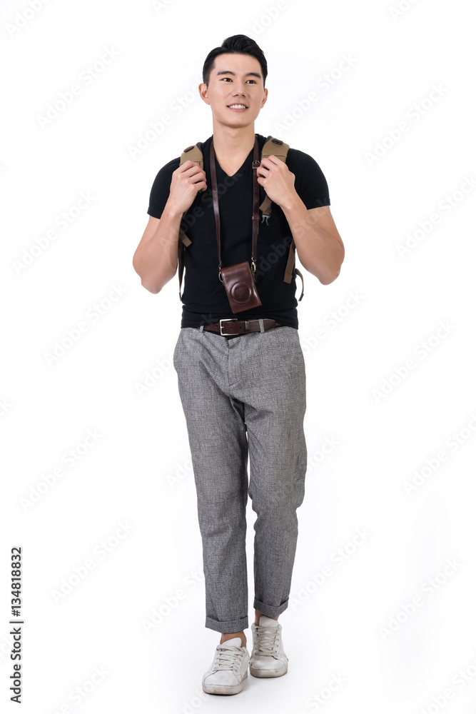 young man traveling young man traveling