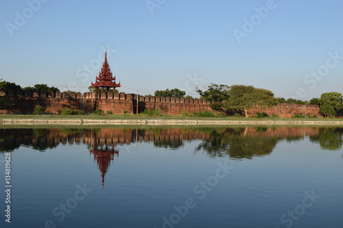 Mandalay Palace in Myanmar