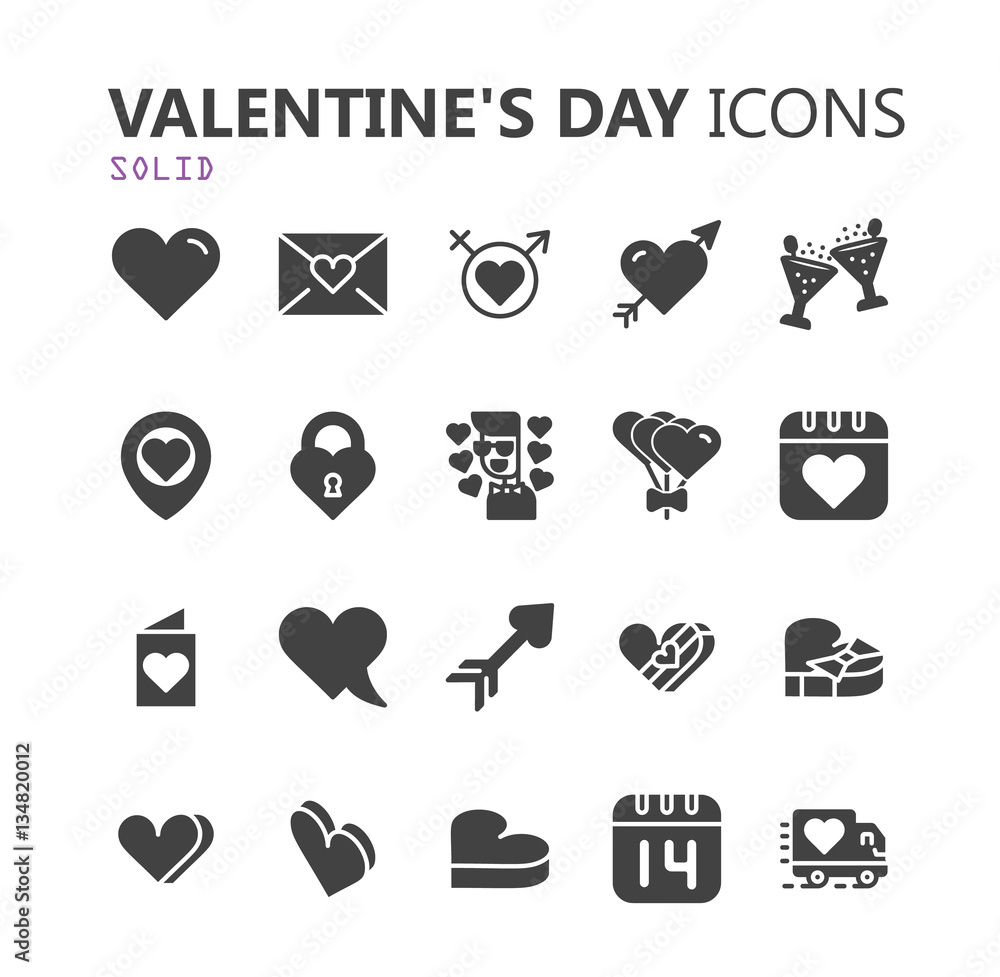 Simple modern set of valentines day icons. Premium symbol collection. Vector illustration. Simple pictogram pack. Simple modern set of valentines day icons. Premium symbol collection. Vector illustration. Simple pictogram pack.