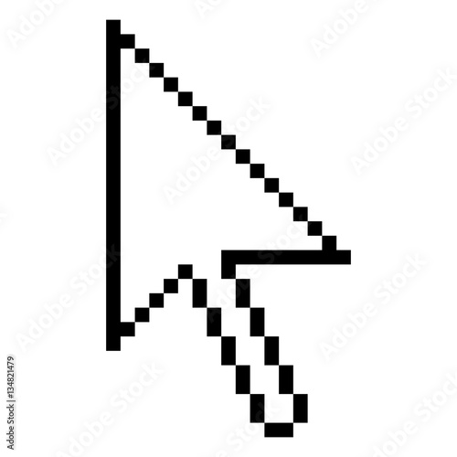 Computer Cursor Arrow Indicator Sign