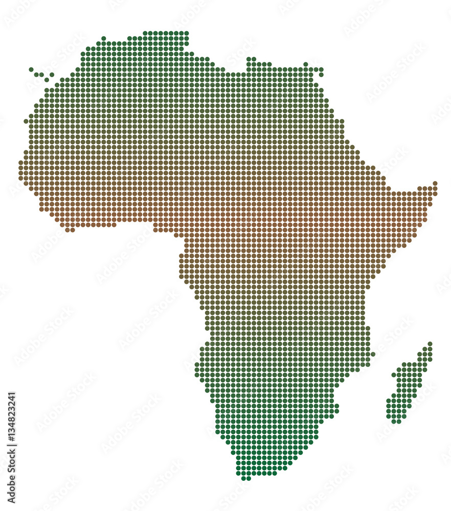 Africa Dot Map