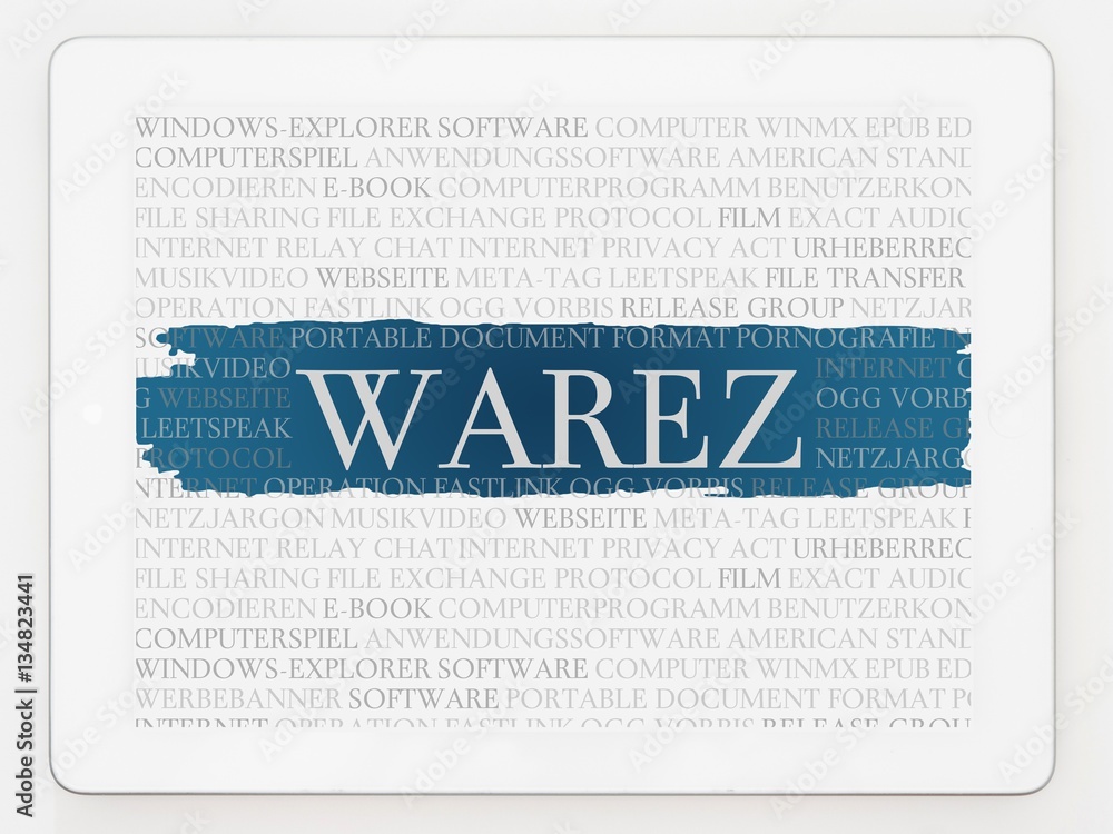 Cuadro en lienzo Warez